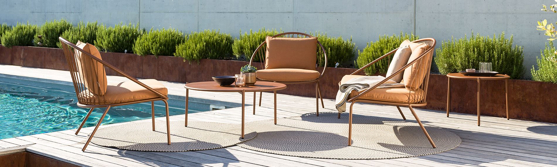 gartenlounge-stahl-bronze